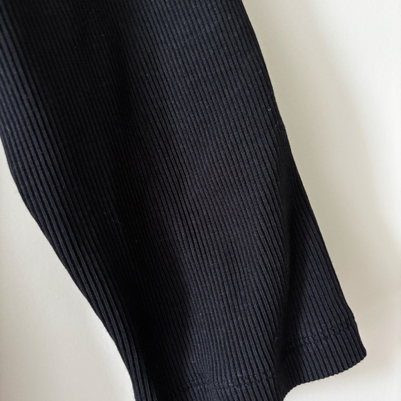 Rita Row Wyatt Dress - Black - ¾ sleeves, knit upper body - Picture 9 of 16